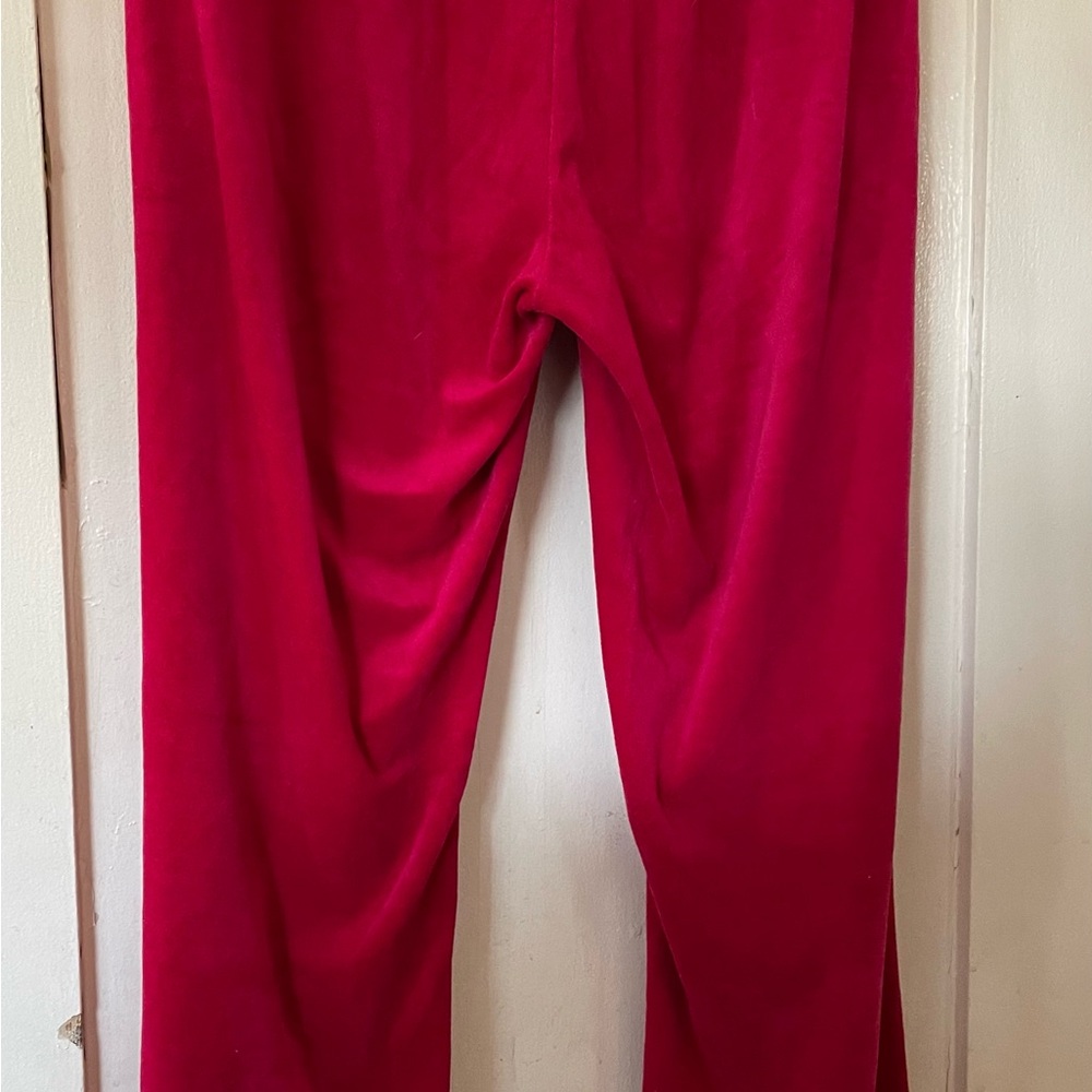 Fuchsia Straight Y2K Leg Pants